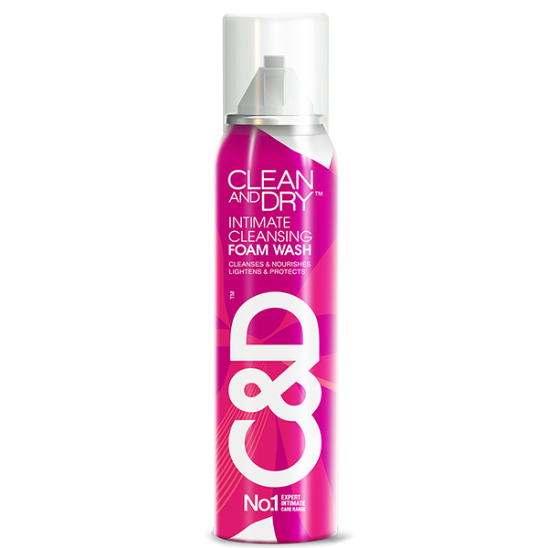 Clean & Dry Intimate Cleansing Foam wash