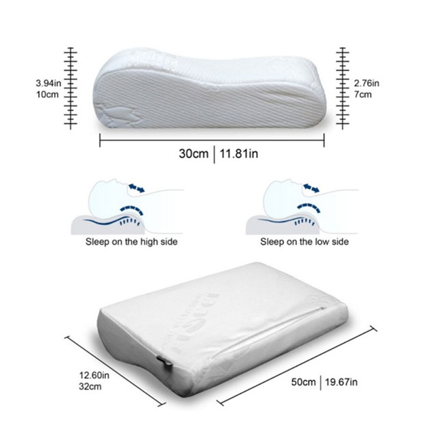 Cervical Memory Foam Sleeping Pillow