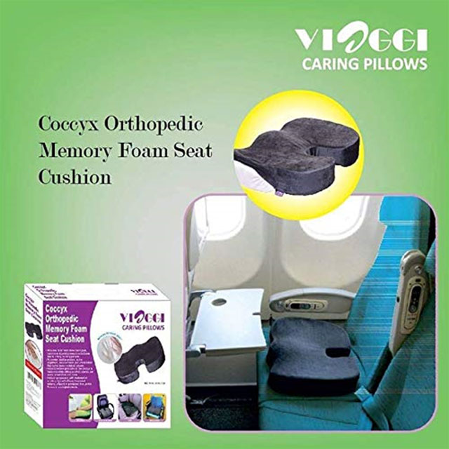 Coccyx Orthopedic Memory  Foam Seat Cushion